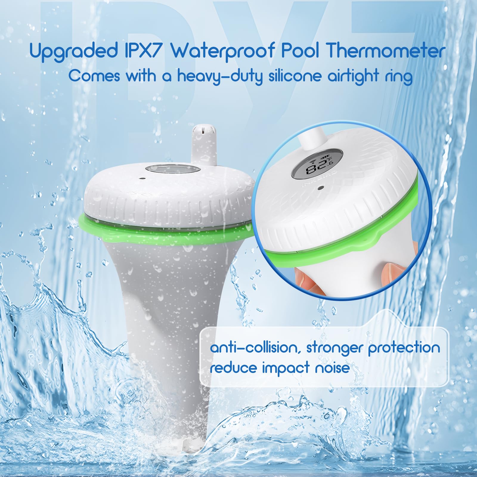 Inkbird thermometer set with battery life indicator