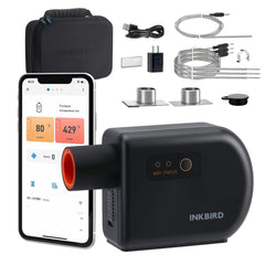 Inkbird Wi-Fi & Bluetooth BBQ Smoker Controller ISC-027BW front view