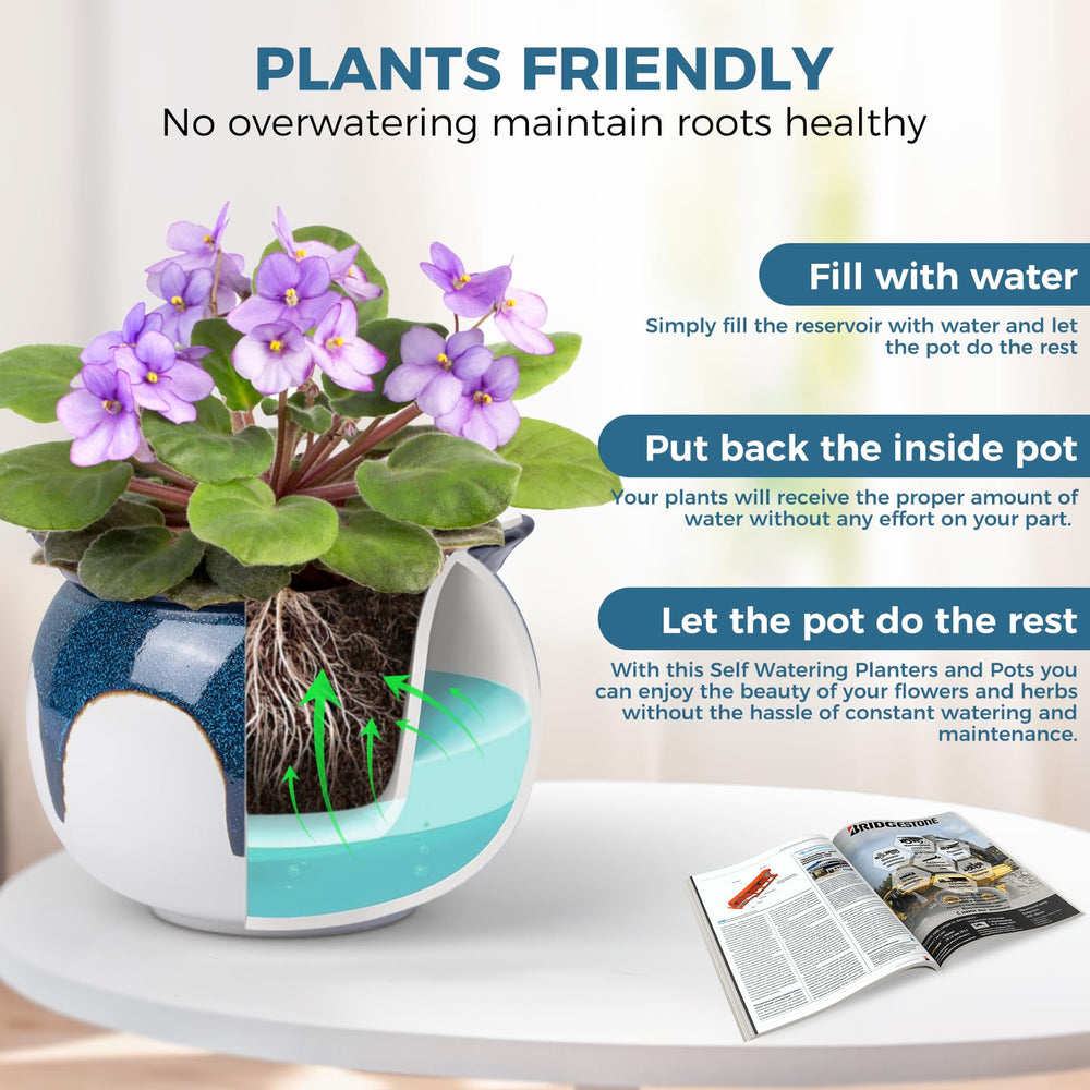 Inner pot of BUYMAX self-watering flower pot
