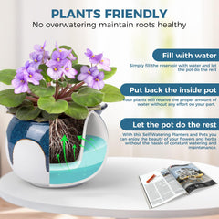Inner pot of BUYMAX self-watering flower pot