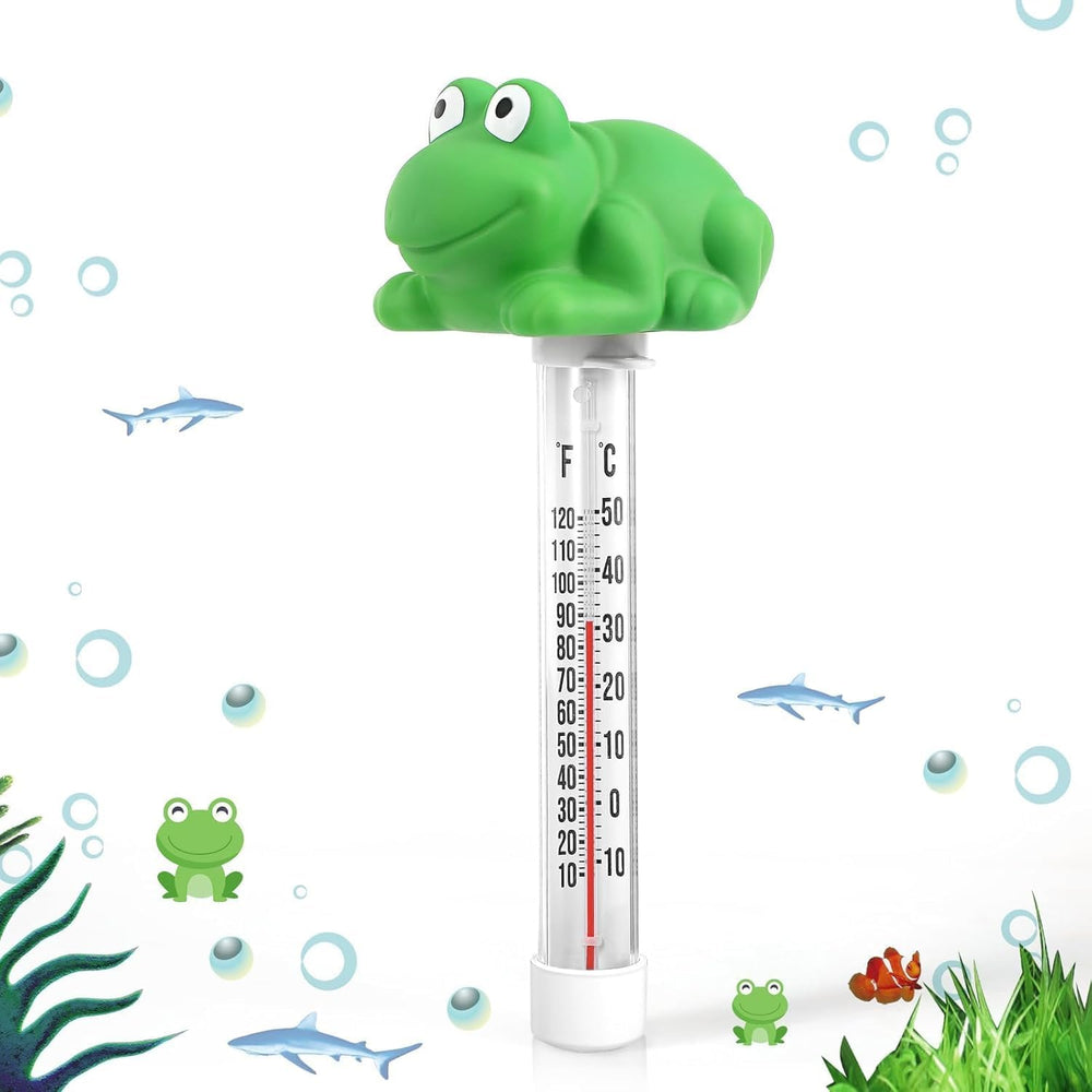 Inpool Floating Pool Thermometer large display close-up