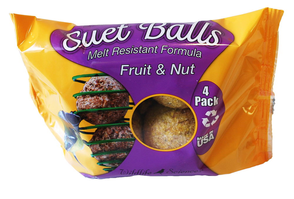 Insect & Nuts Suet Ball showing texture and ingredients