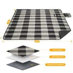 Inside view of picnic backpack with organized tableware