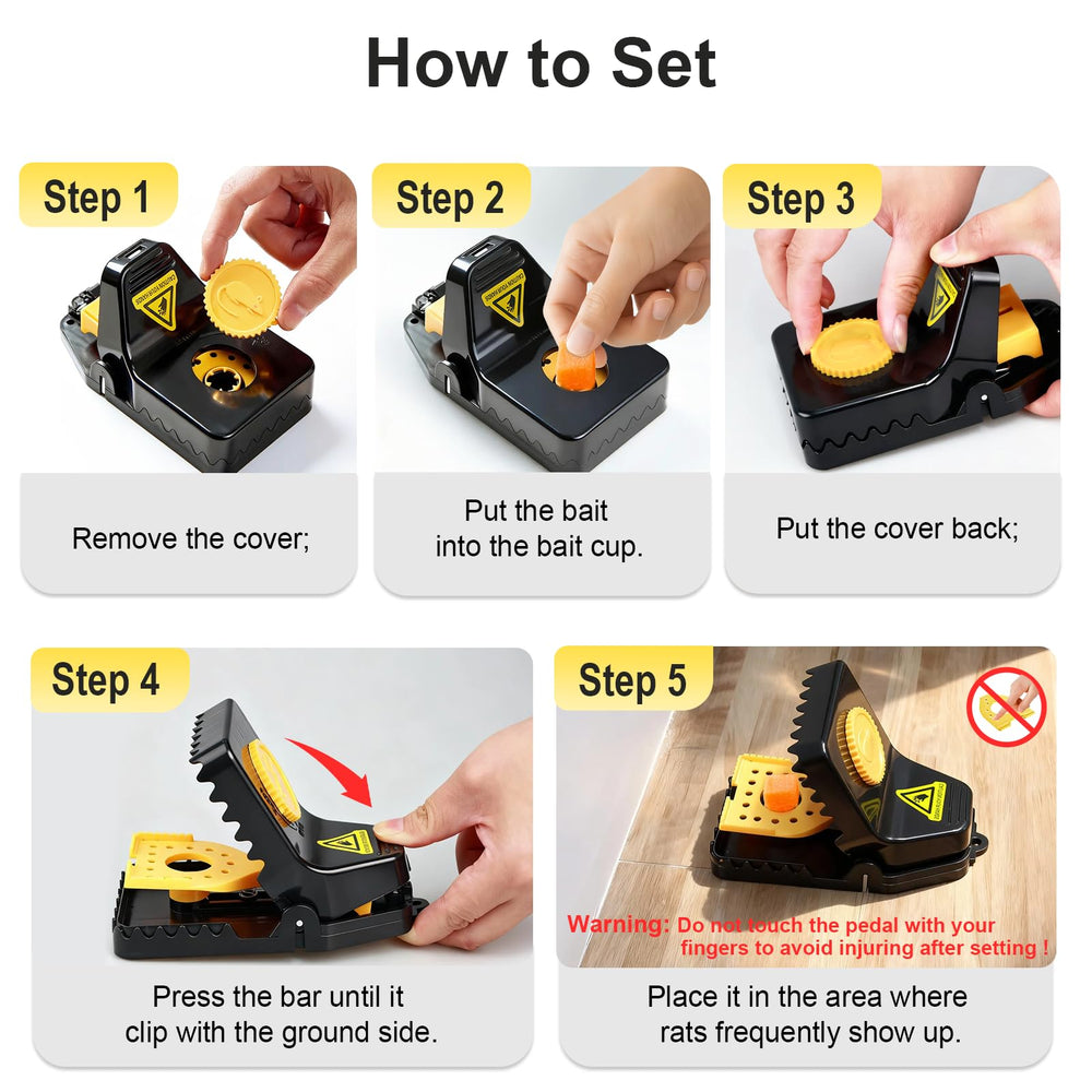 Insoma Mouse Trap demonstrating safe disposal method
