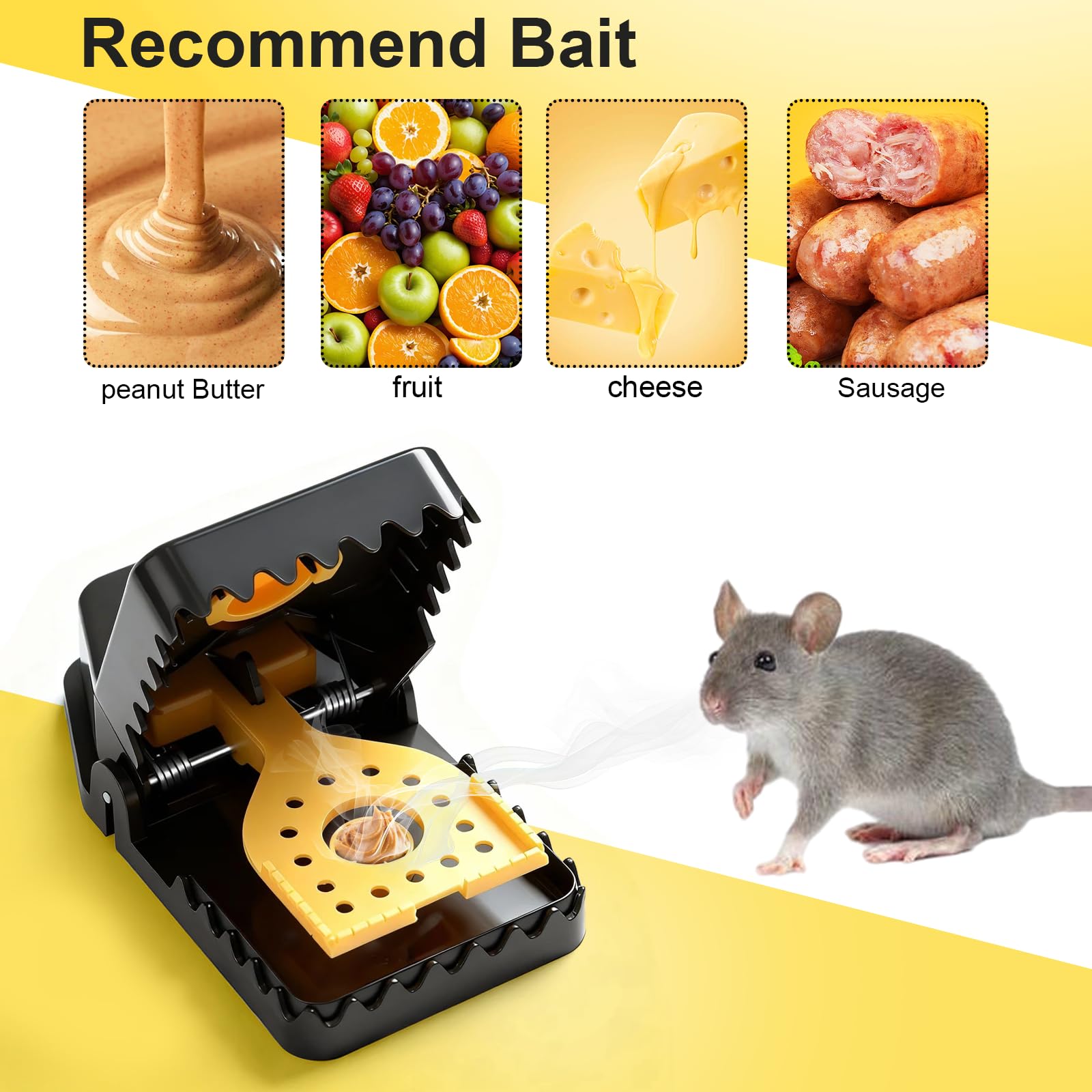 Insoma Mouse Trap in a garden setting