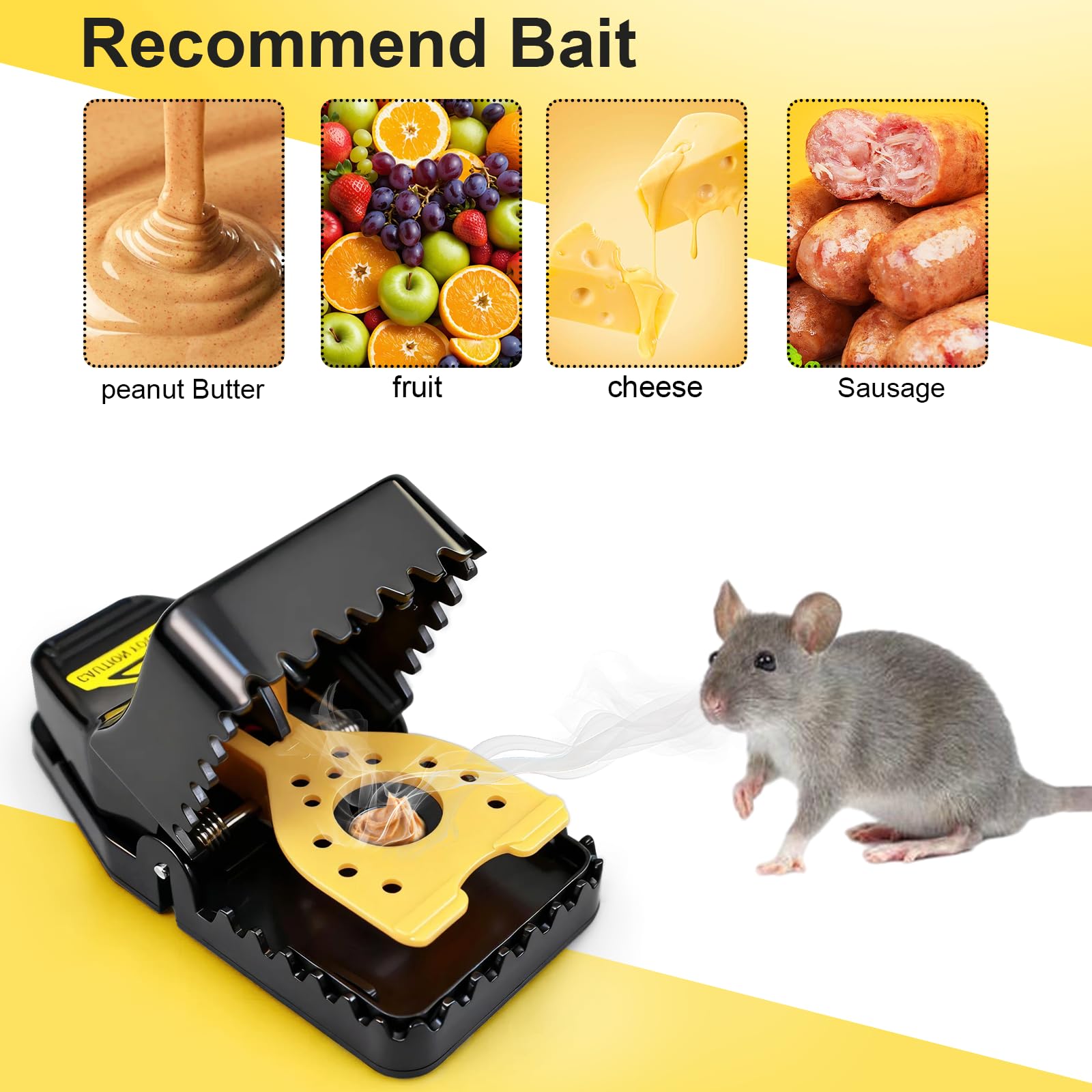 Insoma mouse trap in a garden setting