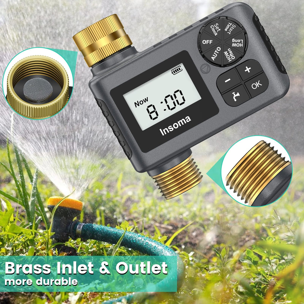 Insoma Sprinkler Timer child lock feature