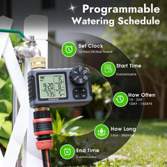 Insoma Water Timer manual mode settings display