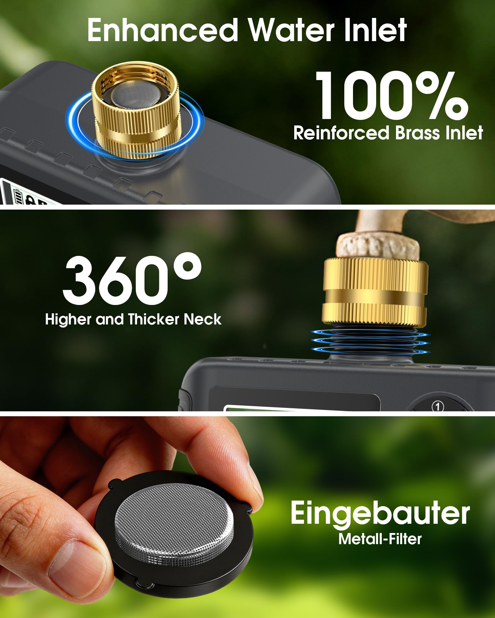 Insoma Water Timer rain delay feature