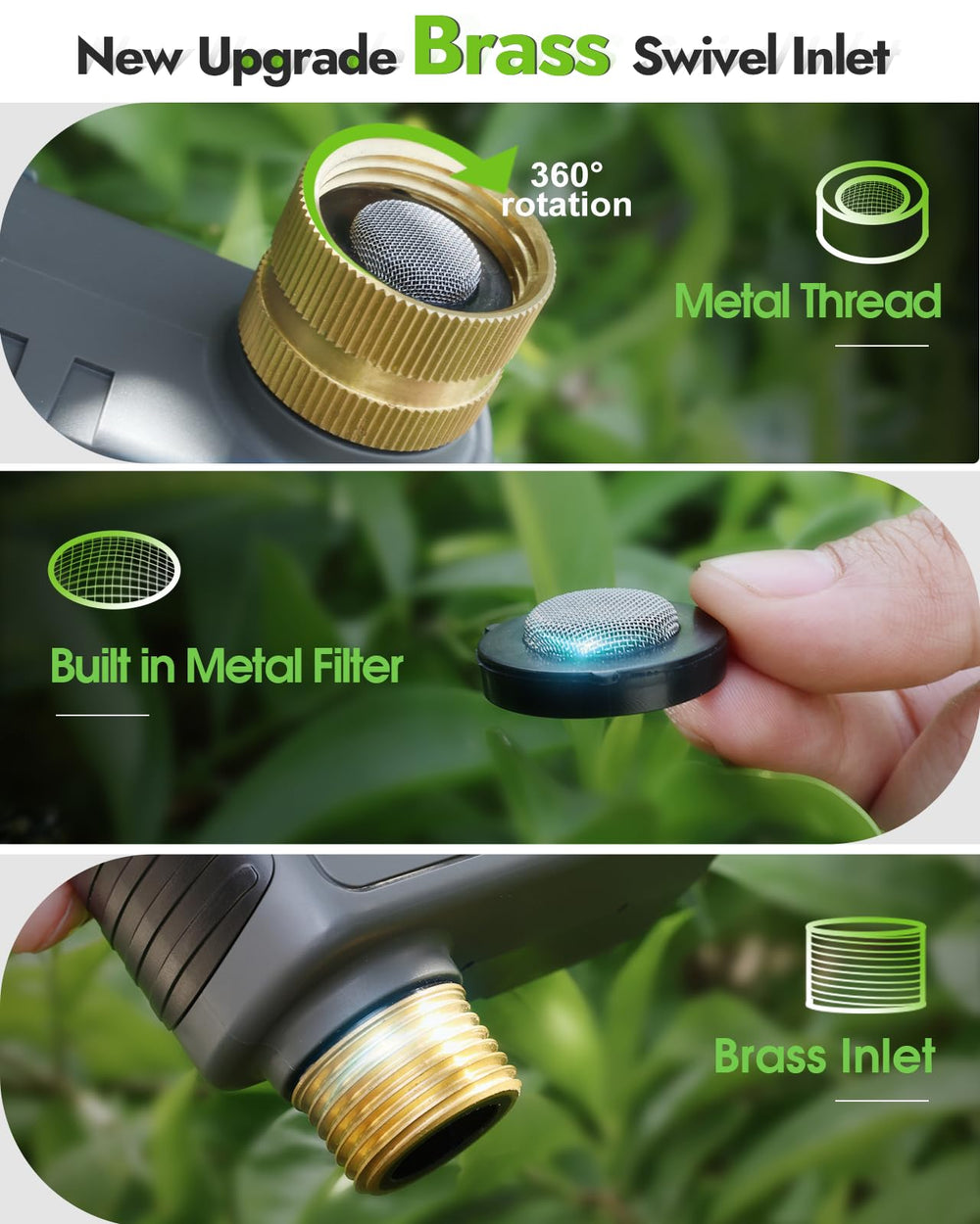 Insoma WiFi Hose Timer showing app control interface