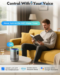 Insoma WiFi Water Timer app interface on smartphone