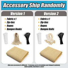Installation accessories for Amagenix Sun Shade Cloth