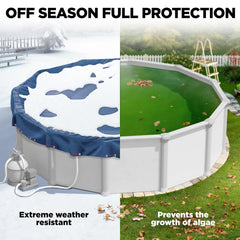 Installation accessories for Shop Square pool cover including cable and winch