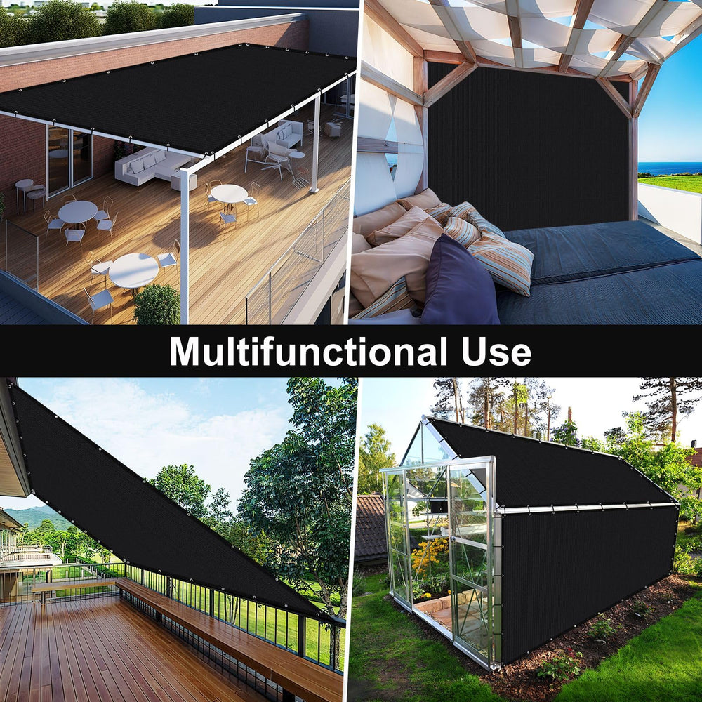 Installation accessories included with Artpuch shade cloth