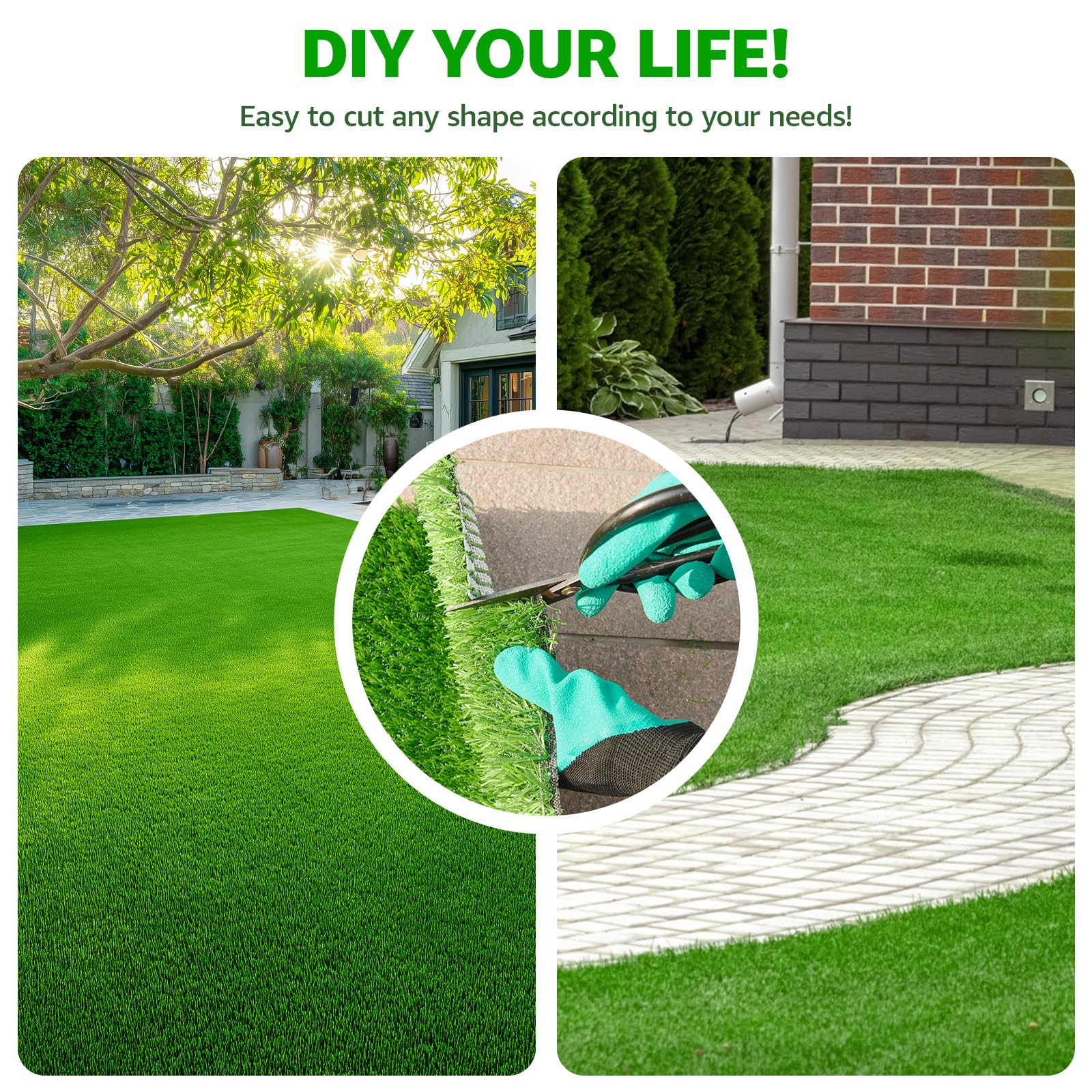 Installation accessories included with PICK FOR LIFE turf