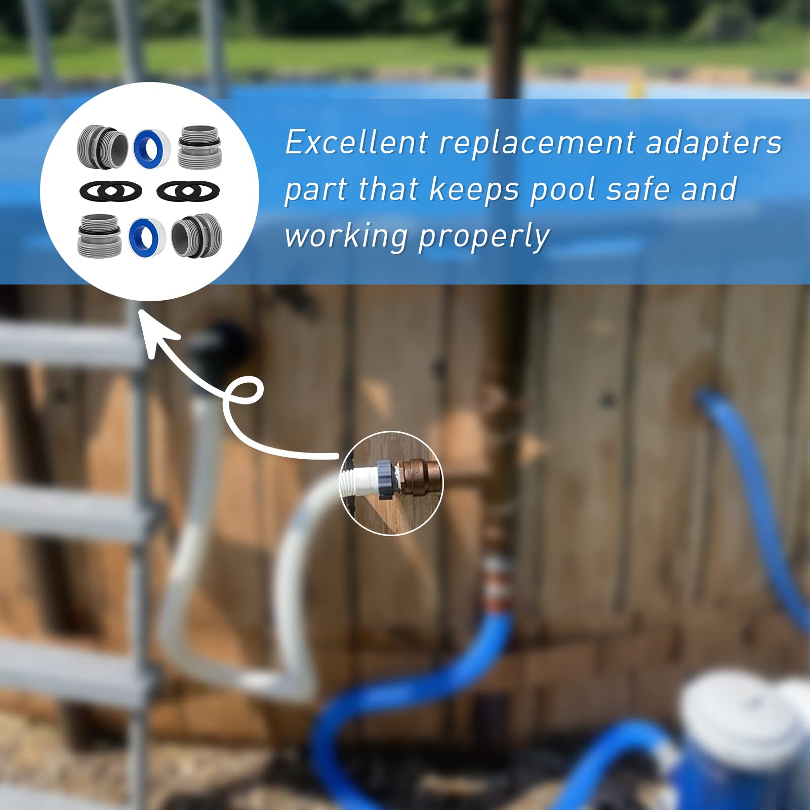 Installation example of ArrogantF Hose Conversion Adapter