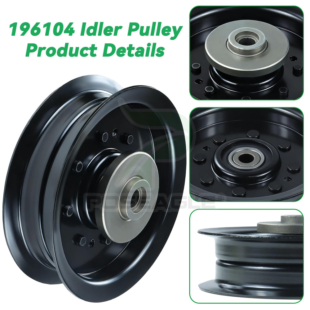 Installation example of POSEAGLE Idler Pulleys