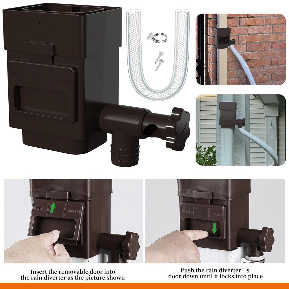 Installation guide for Anivia Rain Barrel Diverter Kit