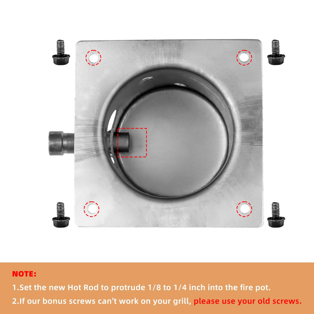 Installation guide for COMVIEE Fire Burn Pot and Hot Rod
