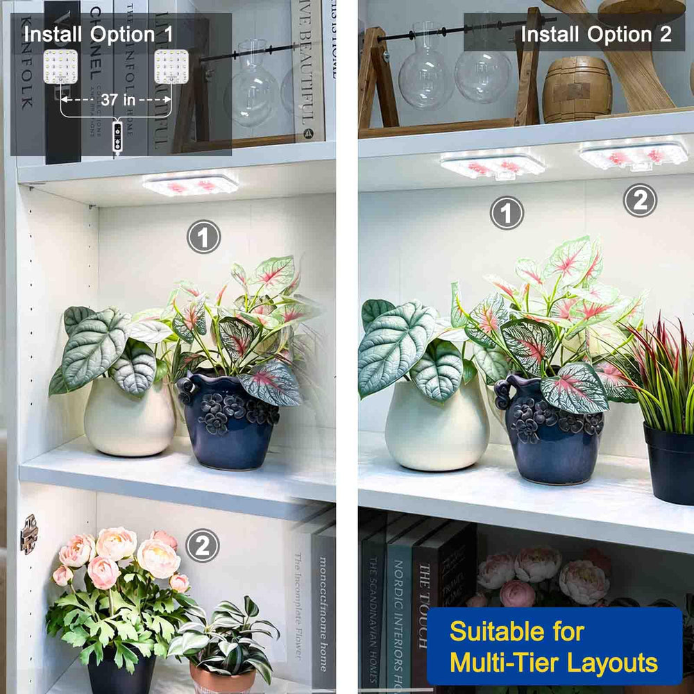 Installation guide for DOMMIA Under Shelf Grow Light