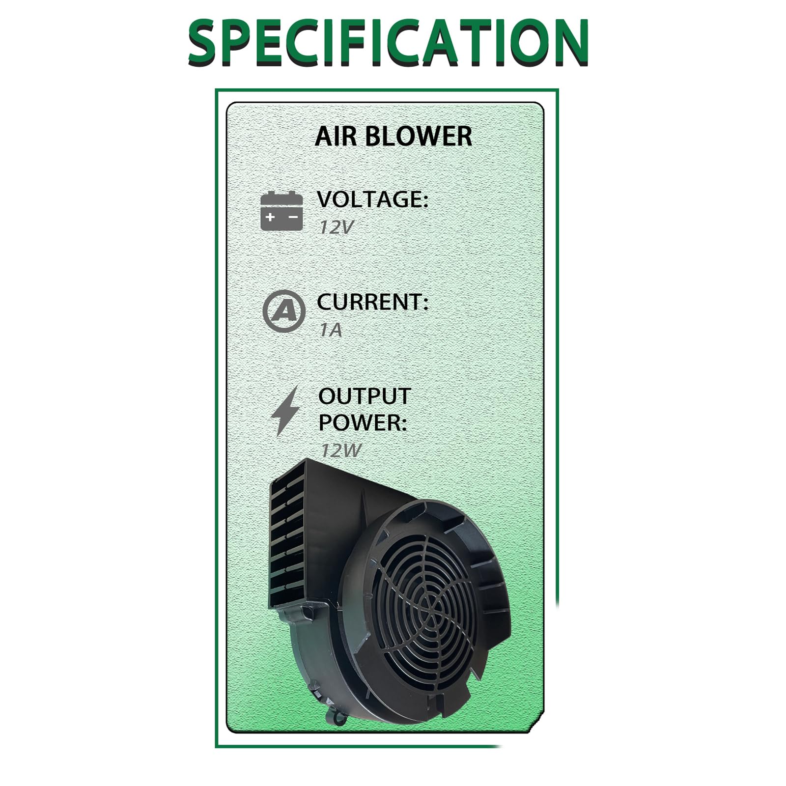 Installation guide for DONGERMAER inflatable fan replacement