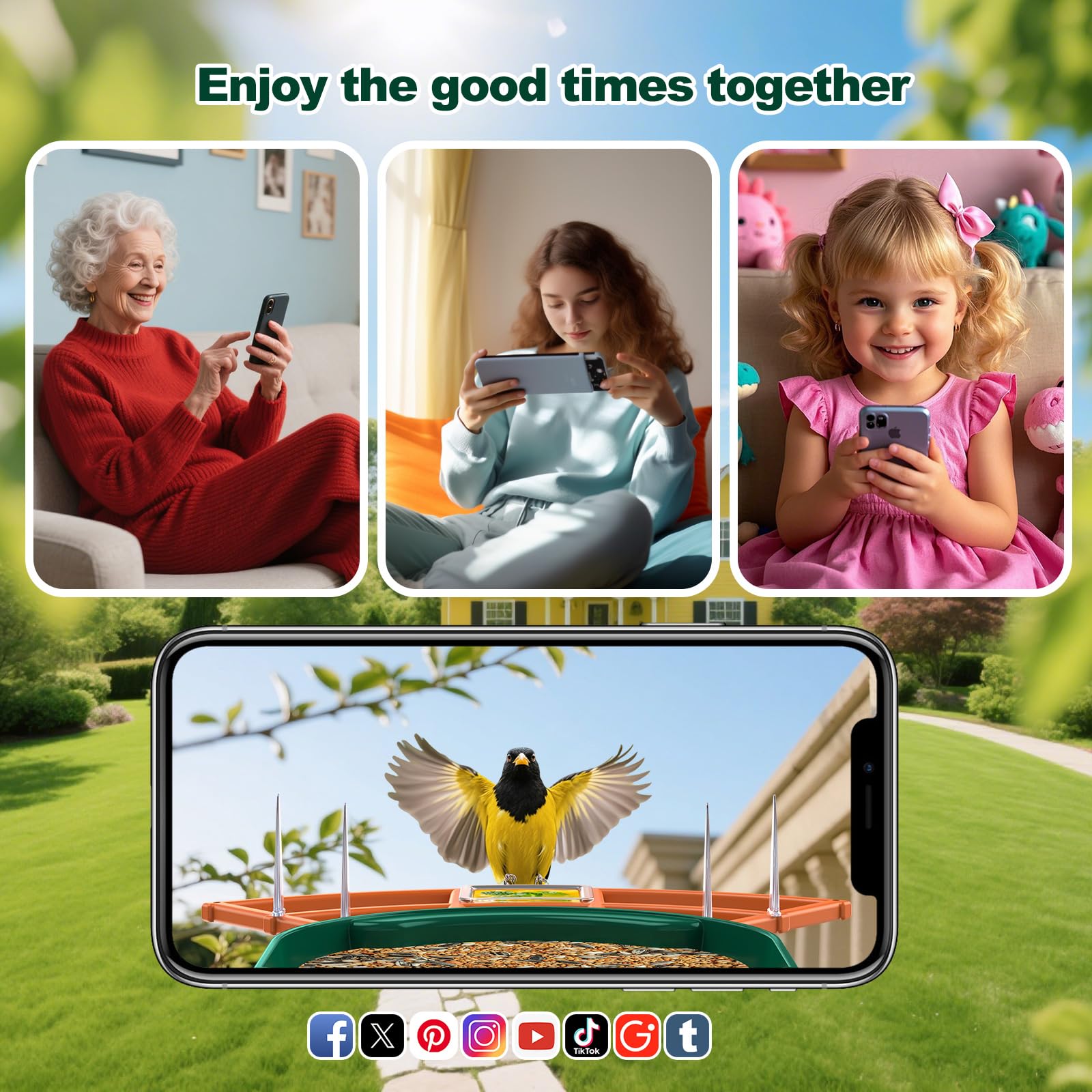 Installation guide for Gyozol Bird Feeder