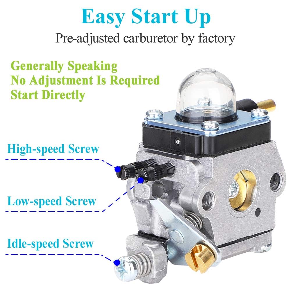 Installation guide for HOODELL C1U-K82 Carburetor