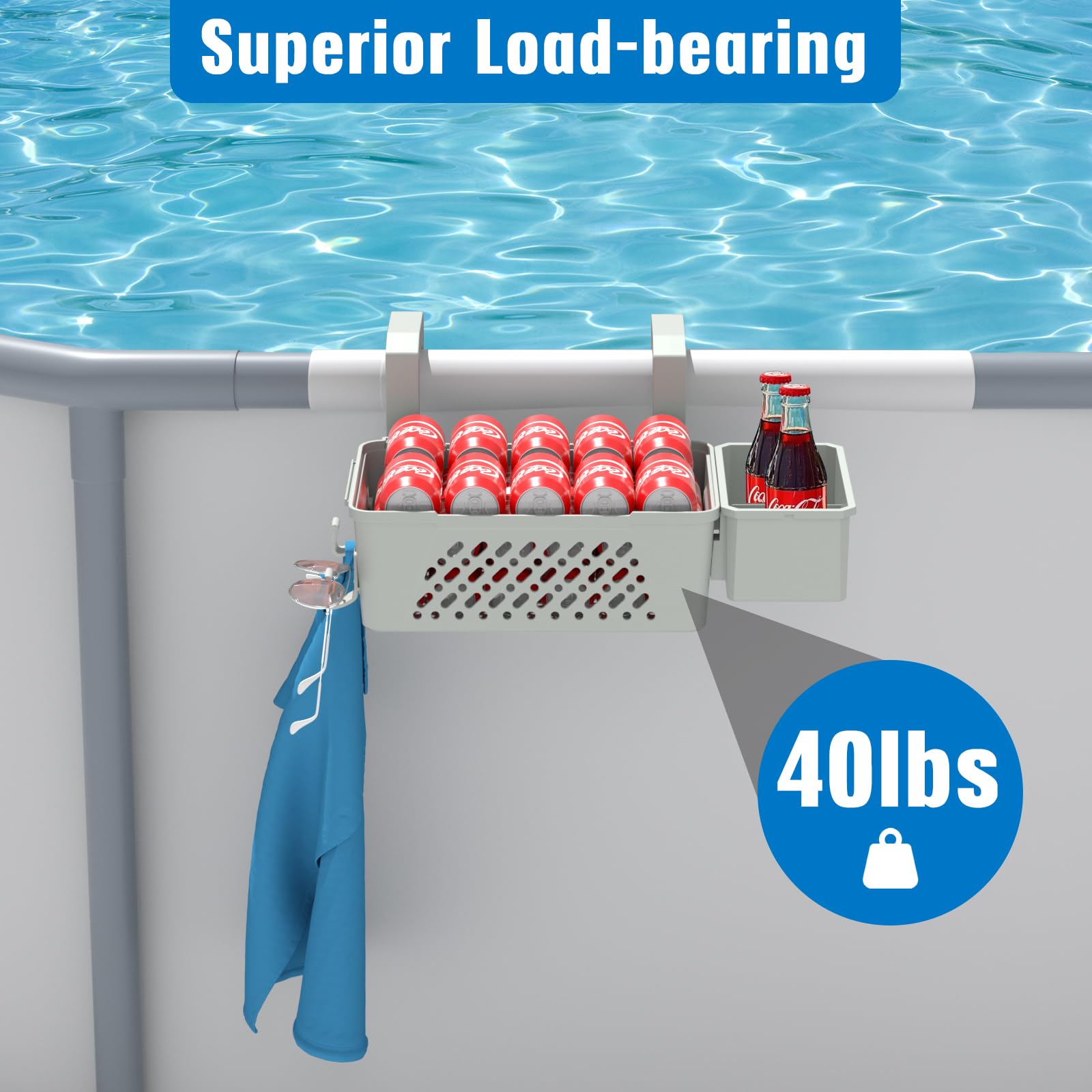 Installation instructions for HKQ Poolside Storage Basket