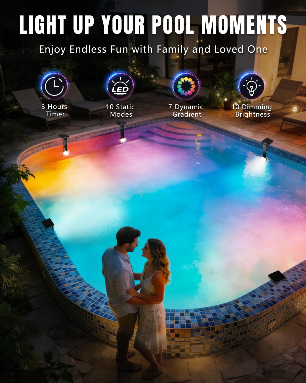 Installation instructions for Kitloo Solar Pool Light
