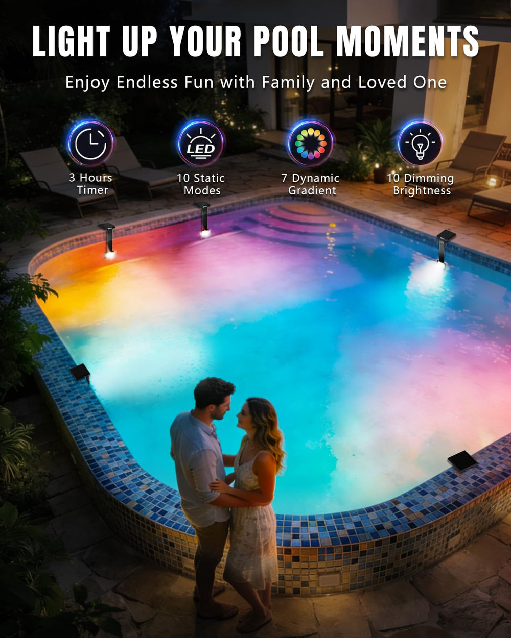 Installation instructions for Kitloo Solar Pool Light