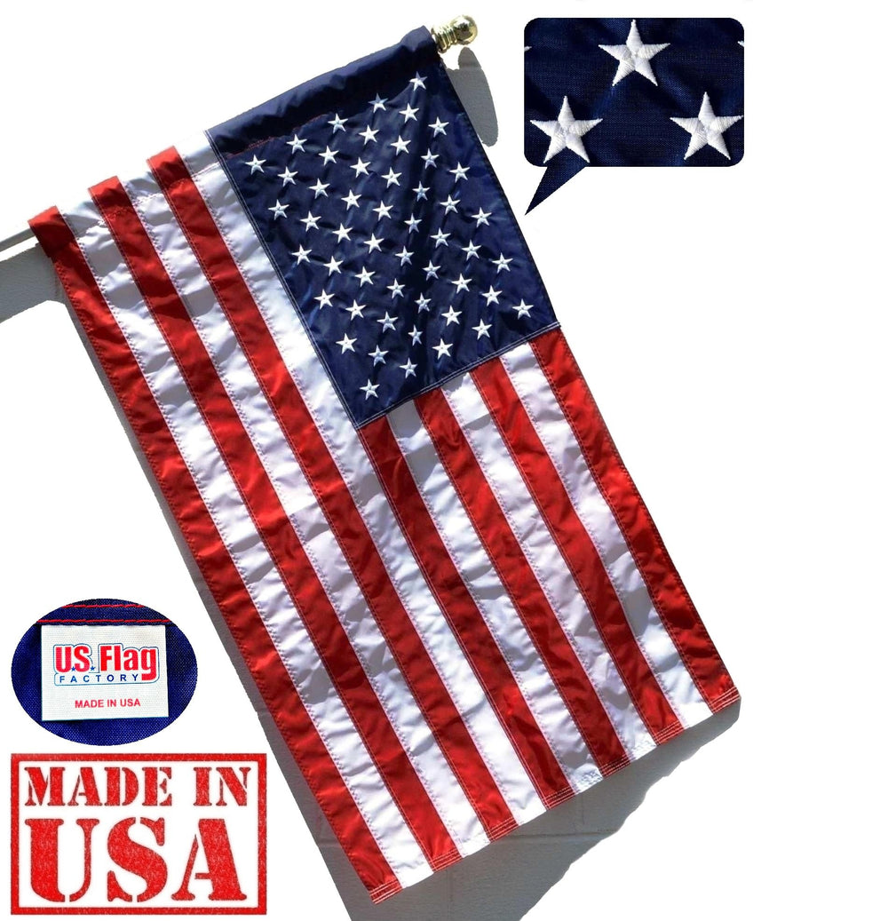 Installation instructions for US Flag Factory 3x5 FT American Flag