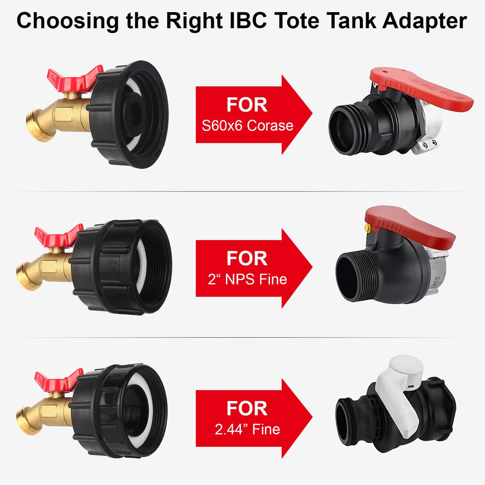Installation instructions for VYH IBC Tote Tank Adapter