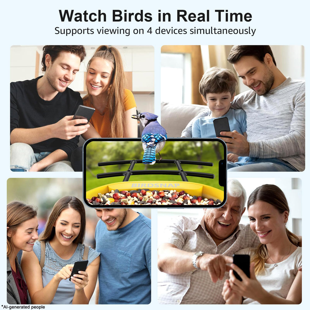 Installation kit for birdsnap PAV Bird Feeder