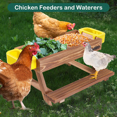 Installation kit for Boulphia chicken feeder