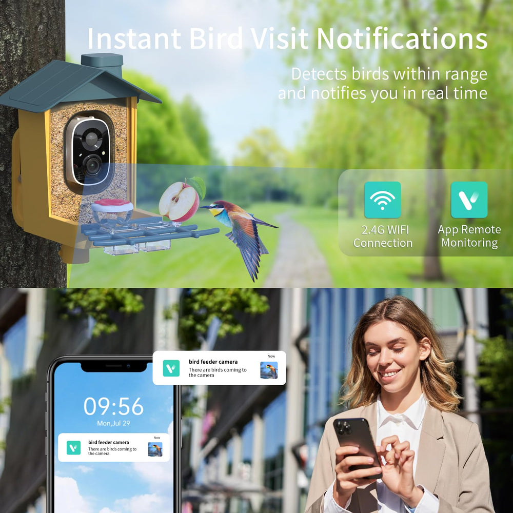 Installation kit for oddkont Bird Feeder with Camera