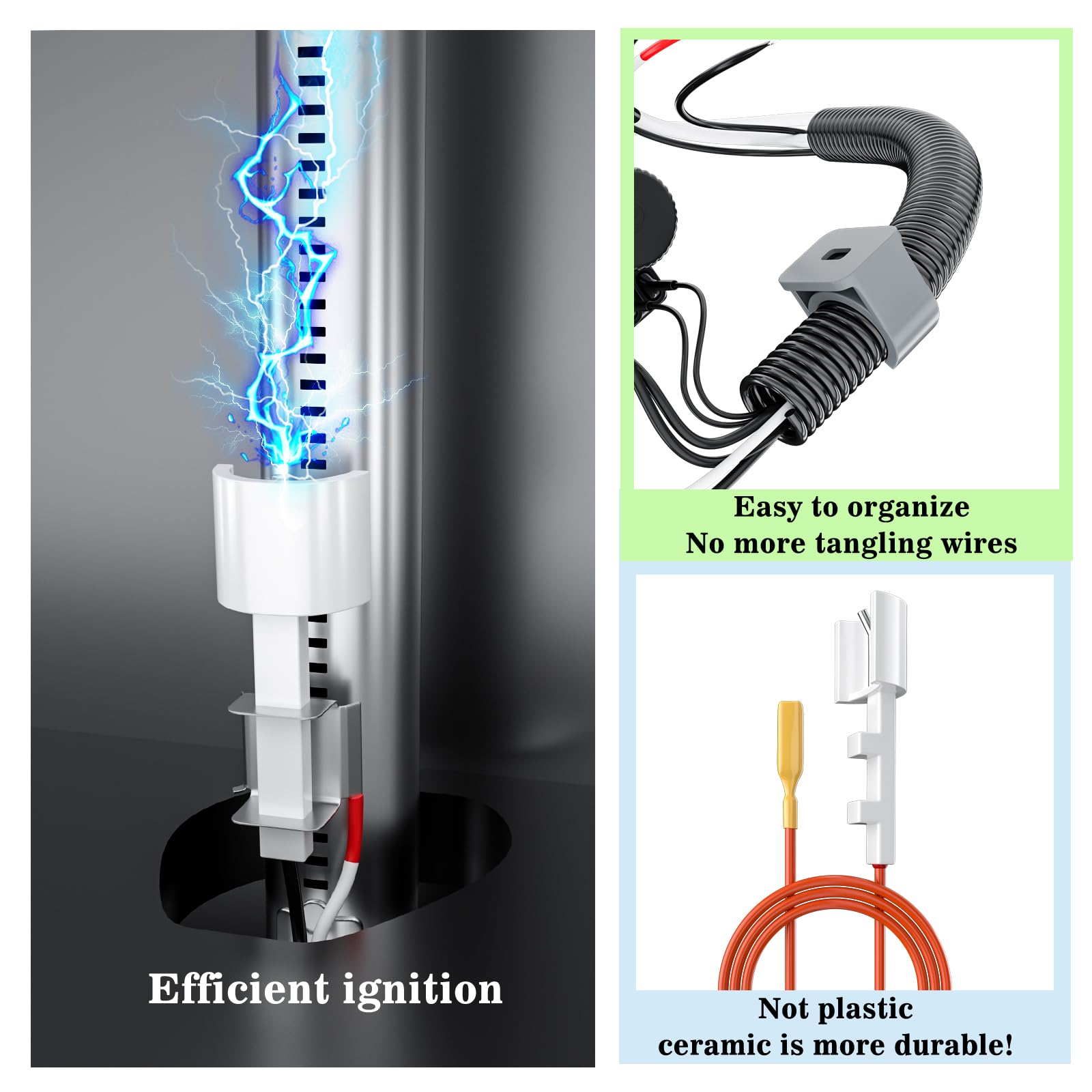 Installation manual and components of GRISUN 66354 Igniter Kit