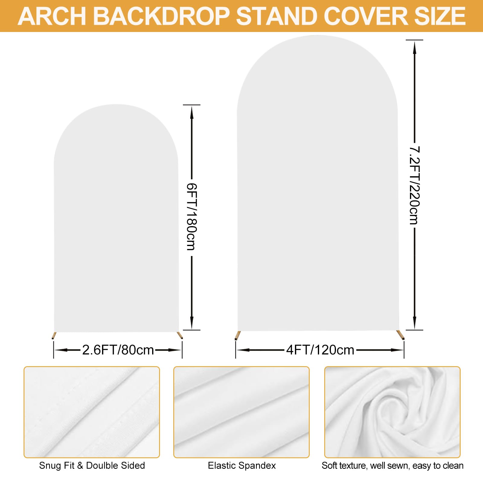 Installation manual for SuuWoee Wedding Arch Stand Set