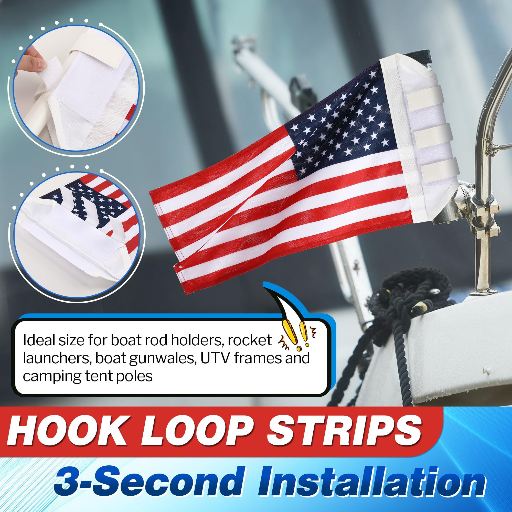 Installation of Ceoighe flag holder on a UTV
