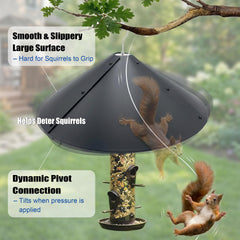 Installation of Forever Song Squirrel Baffle with hardware