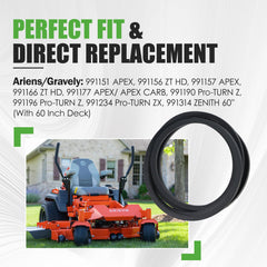 Installation of GEATaaT Mower Deck Belt on mower