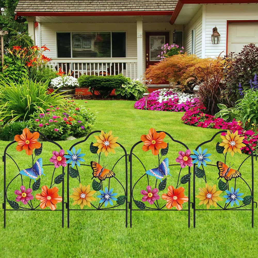 installation of hogardeck garden stake in a planter