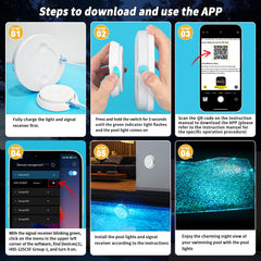 Installation of Homly submersible lights on a pool