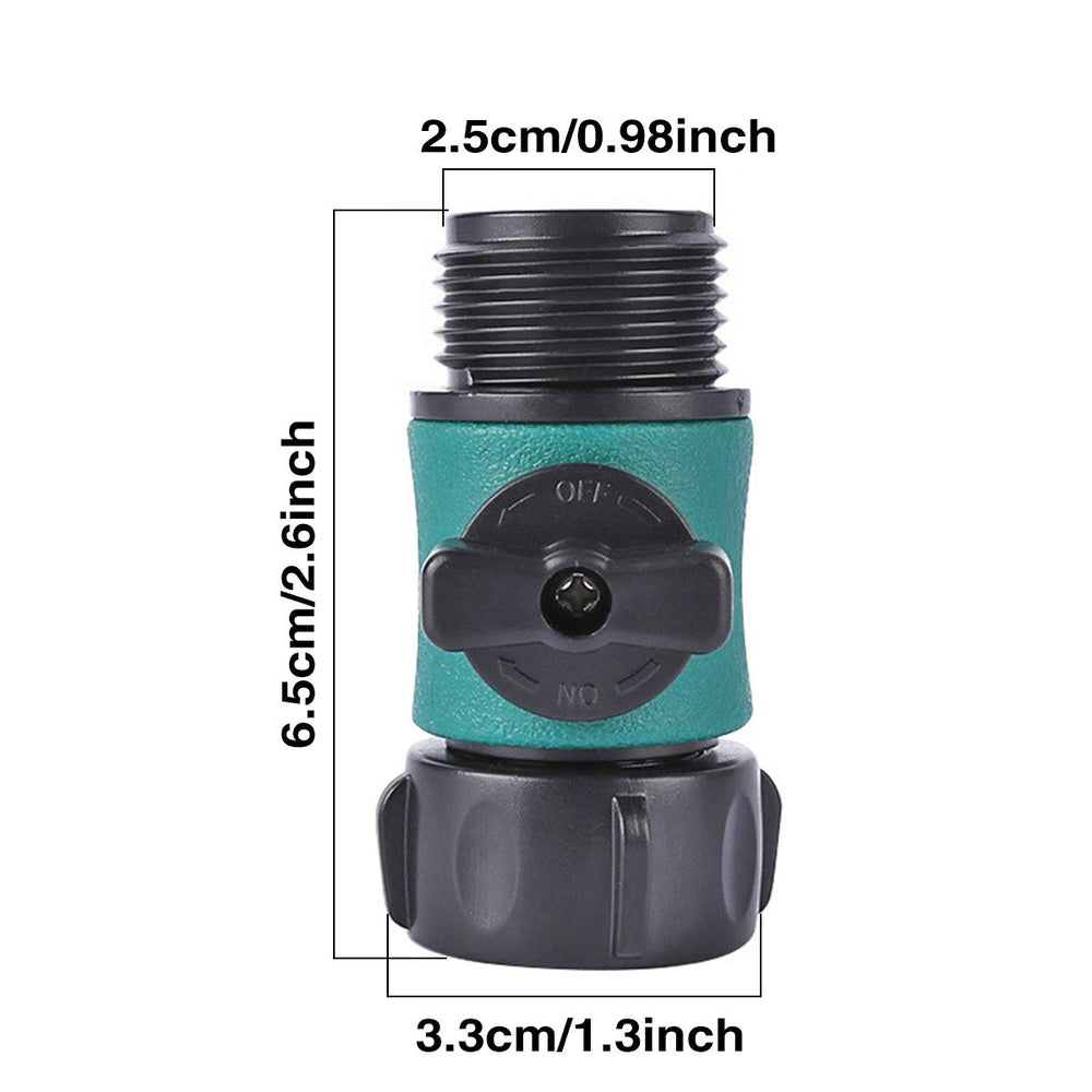 Installation of JUSONEY shut off valve on garden hose