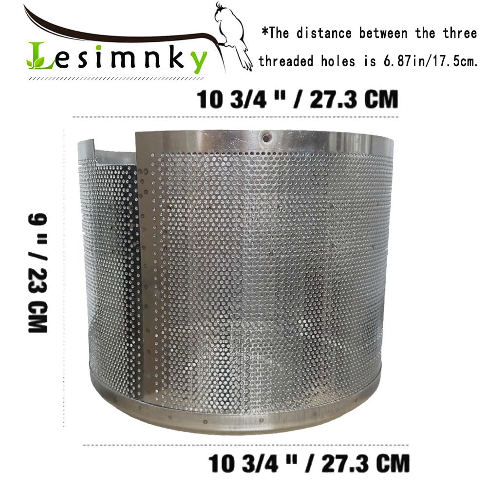 Installation of Lesimnky emitter screen on a patio heater