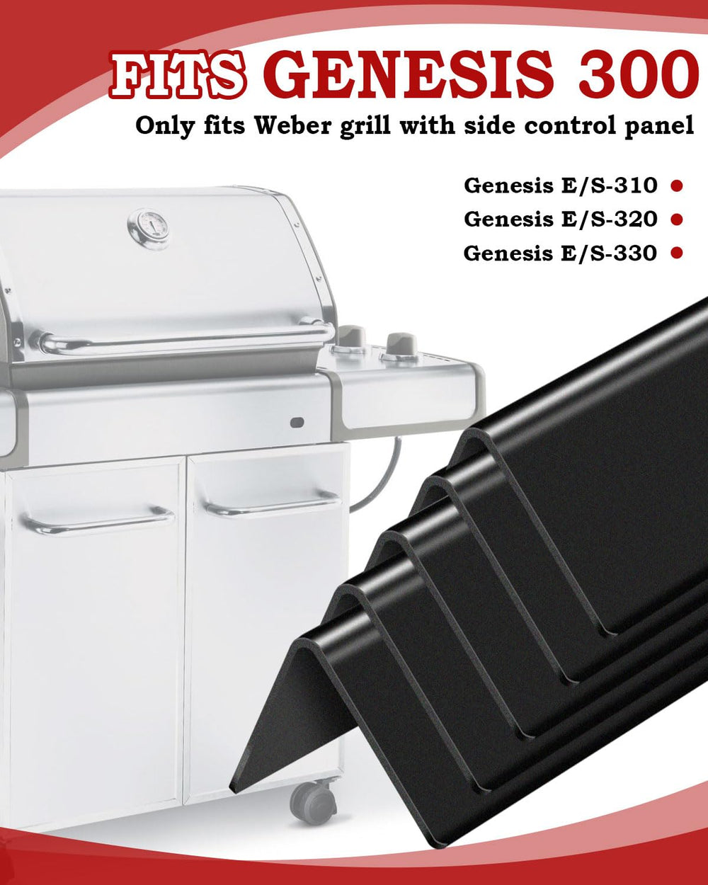 Installation of Paayox Flavorizer Bars on Weber Genesis grill