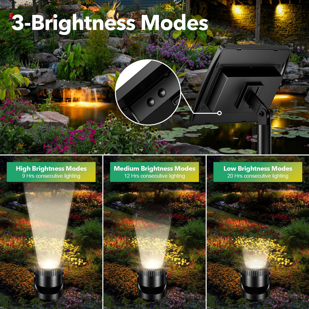 Installation of POPOSOAP Solar Pond Lights with plastic stake