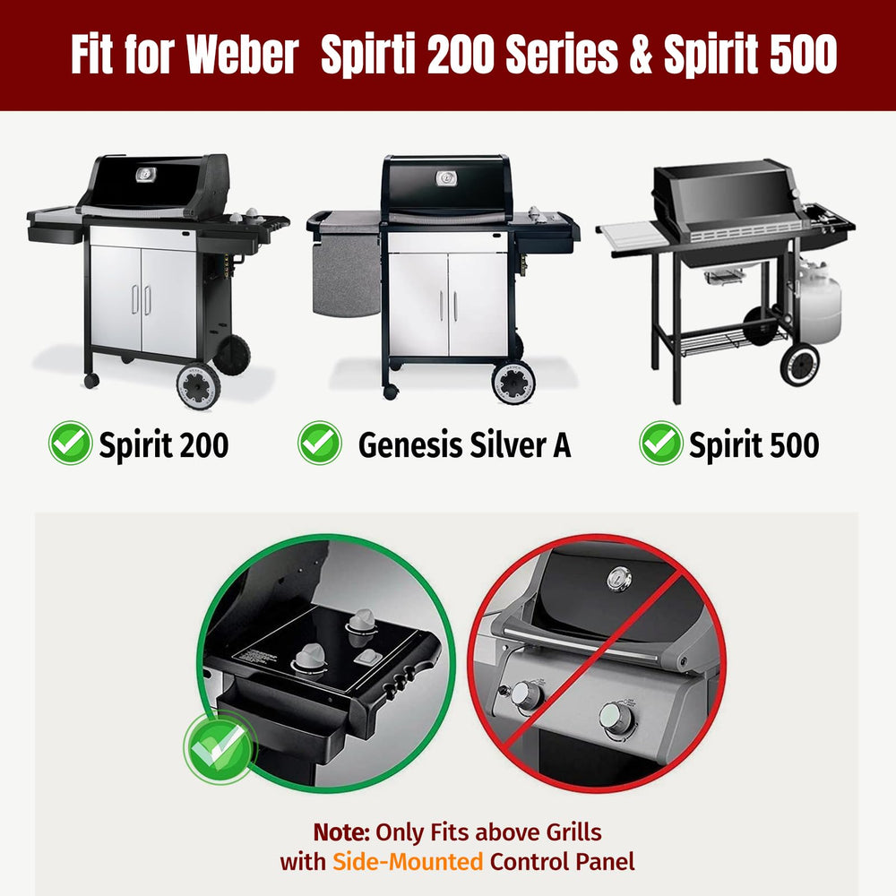 Installation of SHINESTAR Flavorizer Bars in Weber grill