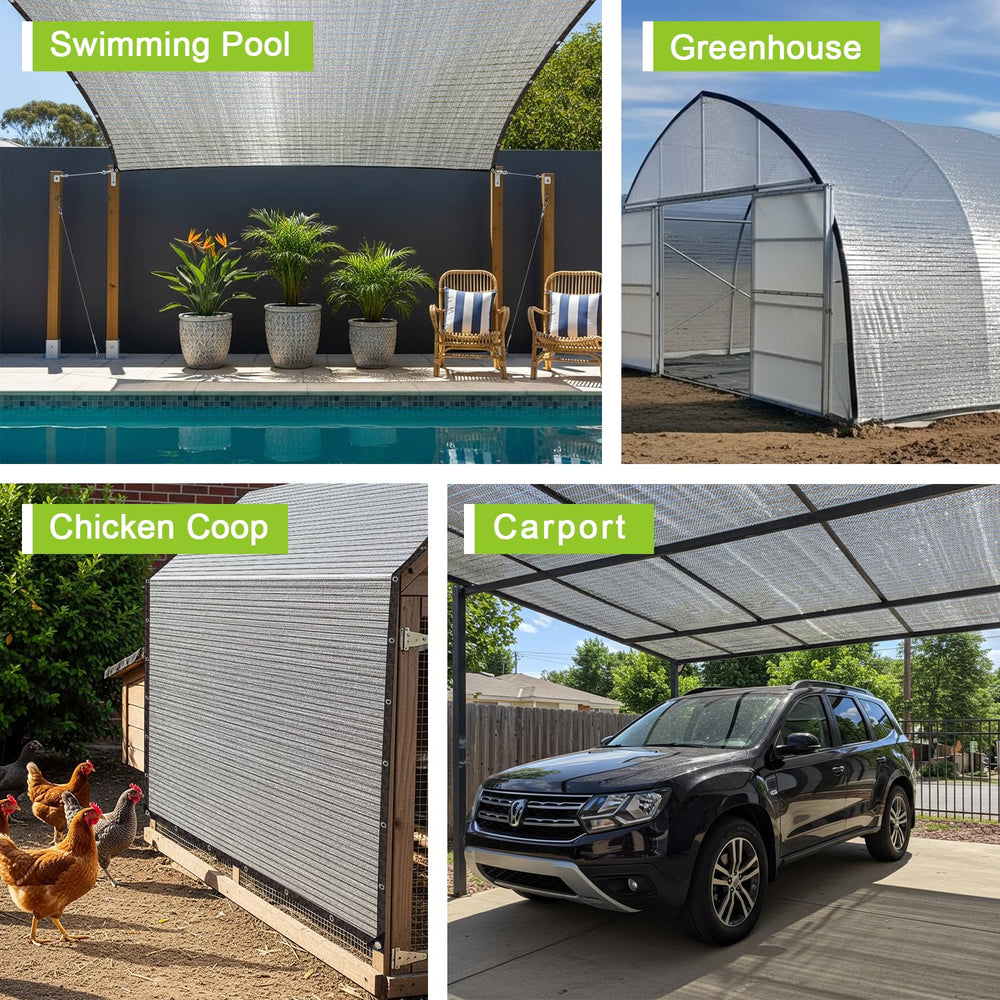 Installation of SUNNY GUARD Shade Cloth using zip ties