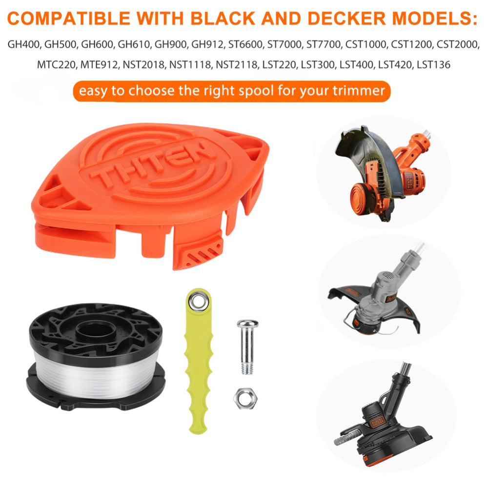 Installation of THTEN AF-100 on Black+Decker trimmer