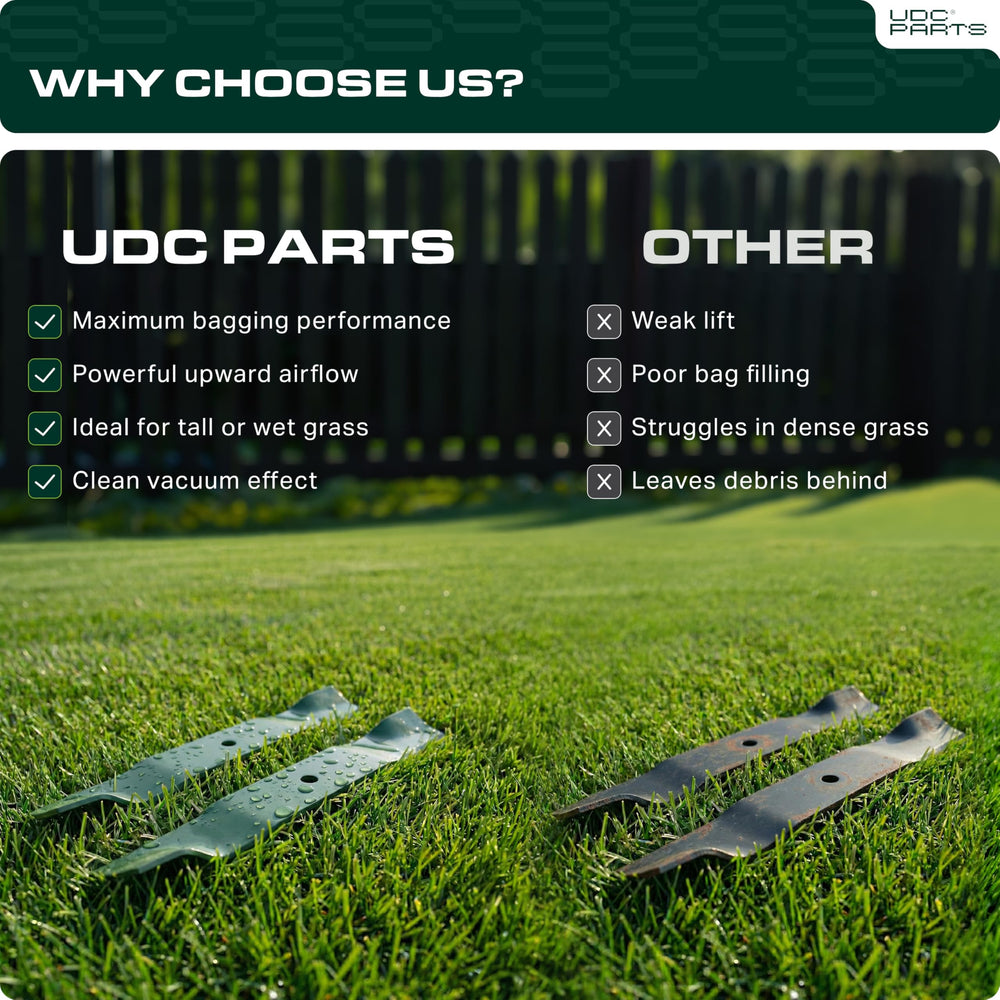 Installation of UDC Parts Craftsman mower blade
